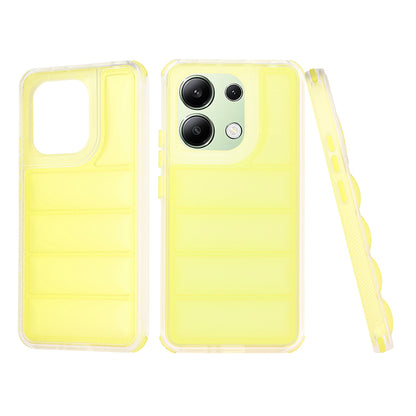 Case for Xiaomi Redmi Note 13 4G, Techsuit, Wave Shield, Yellow