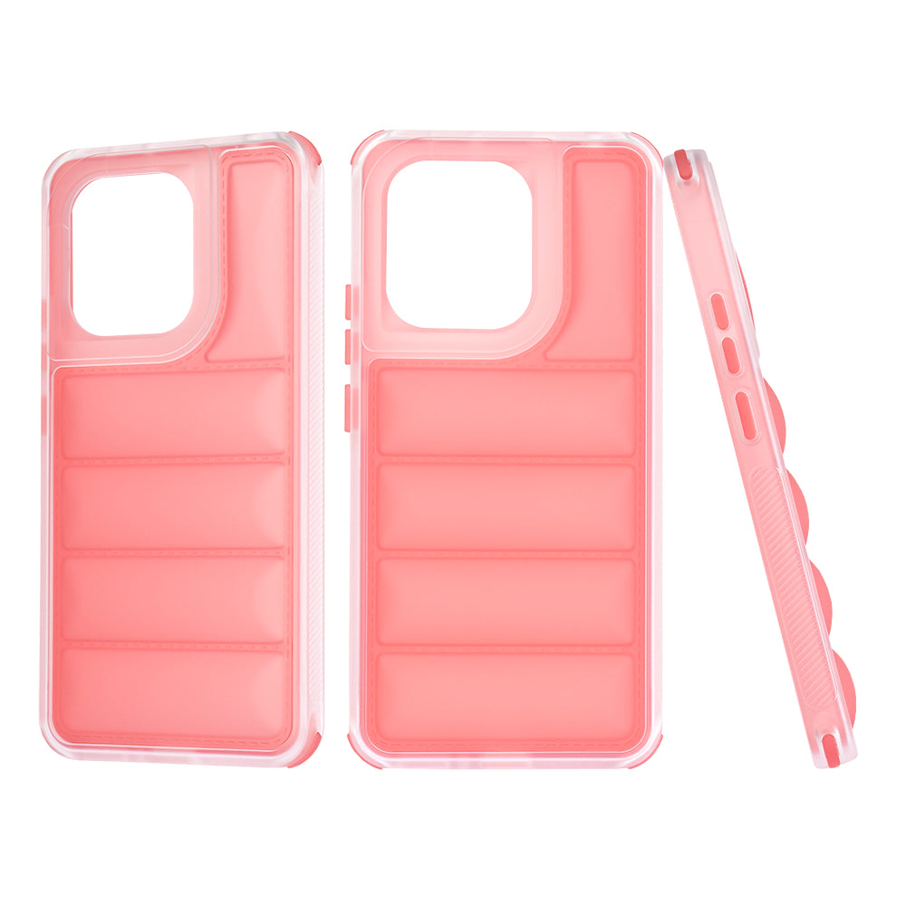 Ovitek za Xiaomi Redmi Note 13 4G, Techsuit, Wave Shield, rdeč