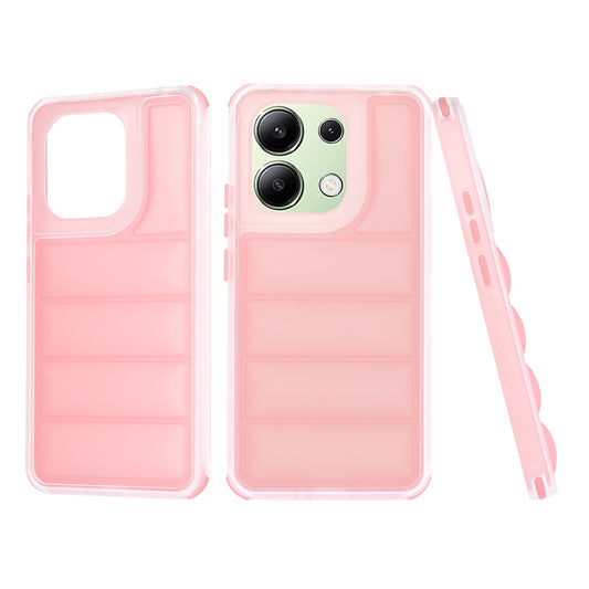 Ovitek za Xiaomi Redmi Note 13 4G, Techsuit, Wave Shield, roza