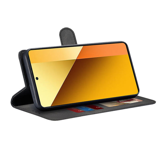 Ovitek za Xiaomi Redmi Note 13 5G, Techsuit, Diary Book, Črn