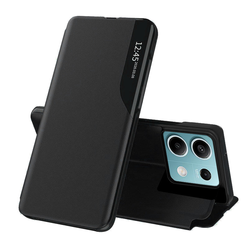 Ovitek za Xiaomi Redmi Note 13 5G, Techsuit, eFold, Črn