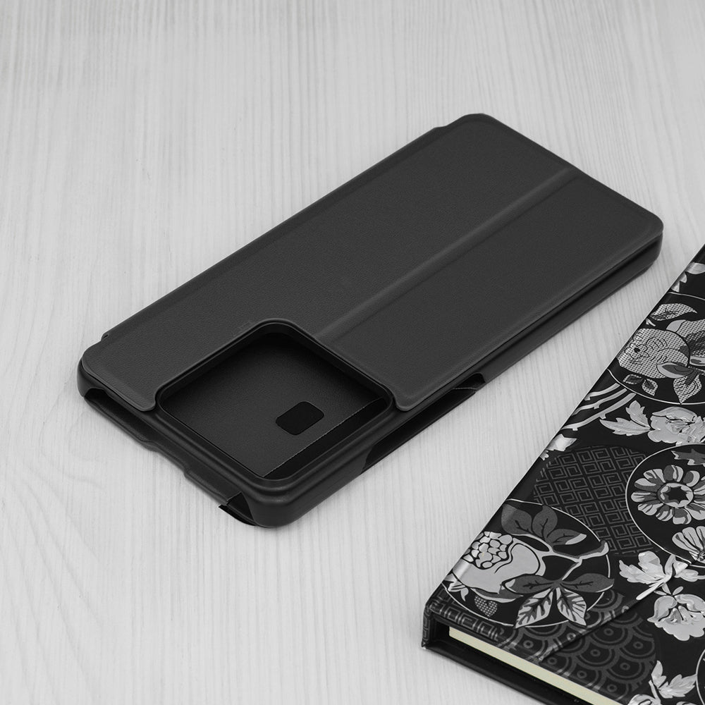 Ovitek za Xiaomi Redmi Note 13 5G, Techsuit, eFold, Črn