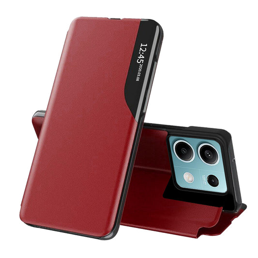 Ovitek za Xiaomi Redmi Note 13 5G, Techsuit, eFold, Rdeča