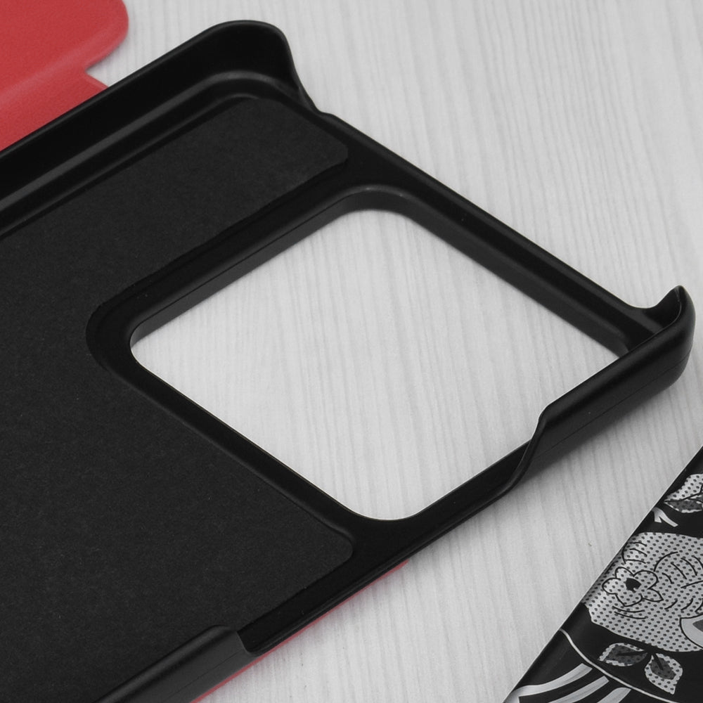 Ovitek za Xiaomi Redmi Note 13 5G, Techsuit, eFold, Rdeča