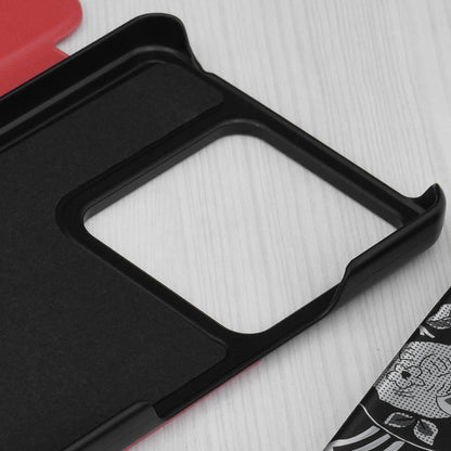 Ovitek za Xiaomi Redmi Note 13 5G, Techsuit, eFold, Rdeča