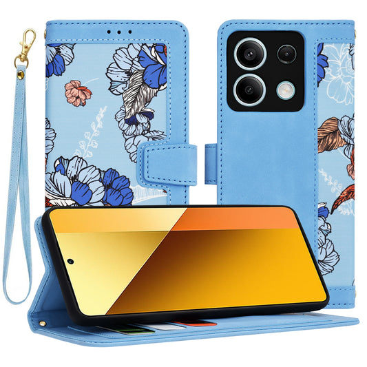 Ovitek za Xiaomi Redmi Note 13 5G, Techsuit, FlipCraft, modra