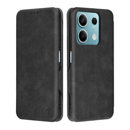 Ovitek za Xiaomi Redmi Note 13 5G, Techsuit, Safe Wallet Plus, Črn