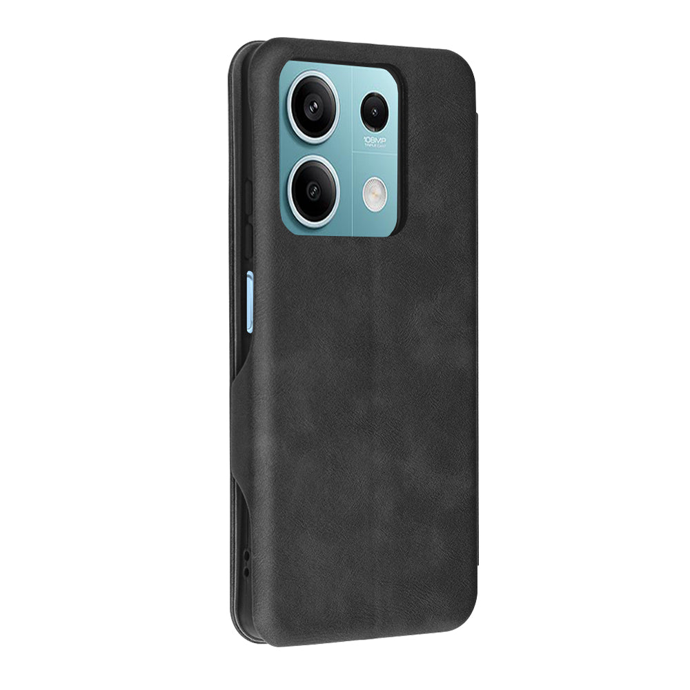 Ovitek za Xiaomi Redmi Note 13 5G, Techsuit, Safe Wallet Plus, Črn