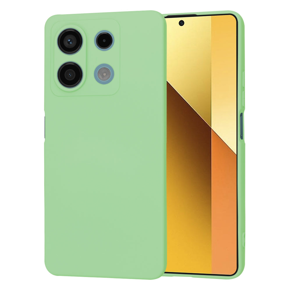 Ovitek za Xiaomi Redmi Note 13 5G, Techsuit, SoftFlex, Svetlo zelena