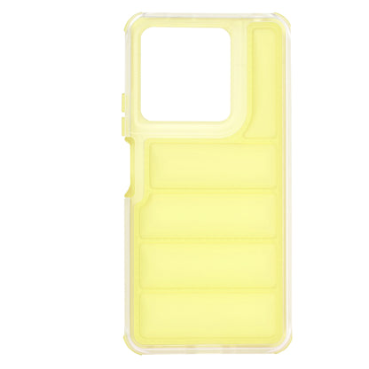 Ovitek za Xiaomi Redmi Note 13 5G, Techsuit, Wave Shield, rumen