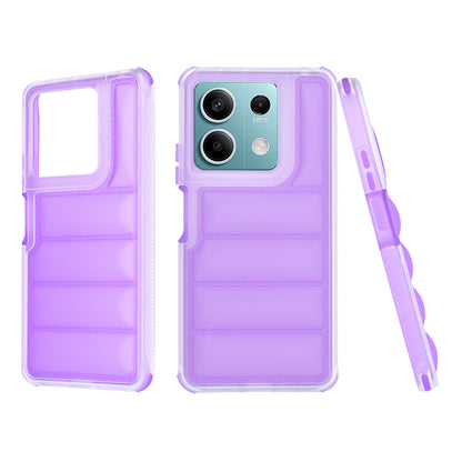 Ovitek za Xiaomi Redmi Note 13 5G, Techsuit, Wave Shield, vijoličen