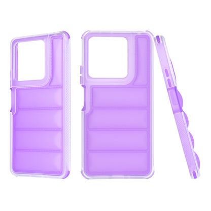 Ovitek za Xiaomi Redmi Note 13 5G, Techsuit, Wave Shield, vijoličen