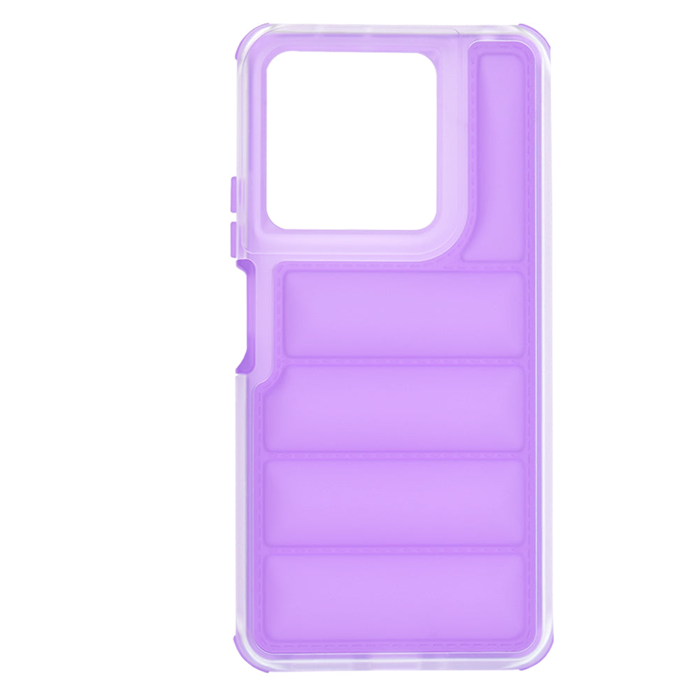 Ovitek za Xiaomi Redmi Note 13 5G, Techsuit, Wave Shield, vijoličen