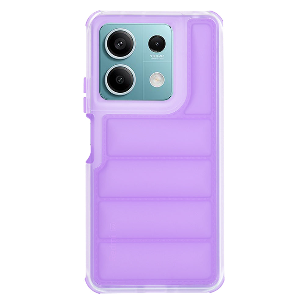 Ovitek za Xiaomi Redmi Note 13 5G, Techsuit, Wave Shield, vijoličen