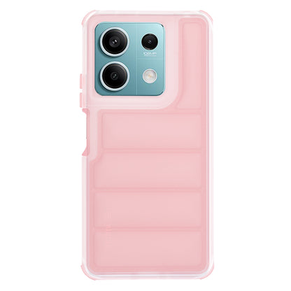 Ovitek za Xiaomi Redmi Note 13 5G, Techsuit, Wave Shield, roza