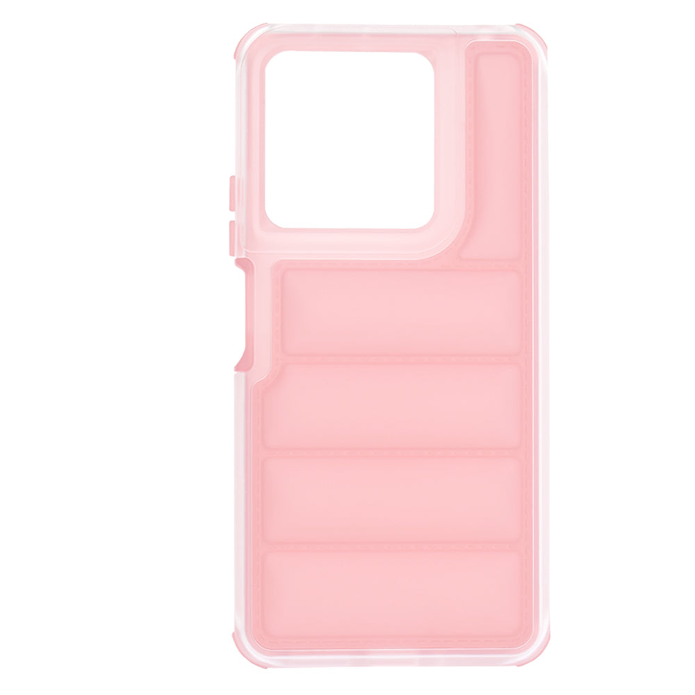 Ovitek za Xiaomi Redmi Note 13 5G, Techsuit, Wave Shield, roza