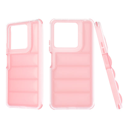 Ovitek za Xiaomi Redmi Note 13 5G, Techsuit, Wave Shield, roza