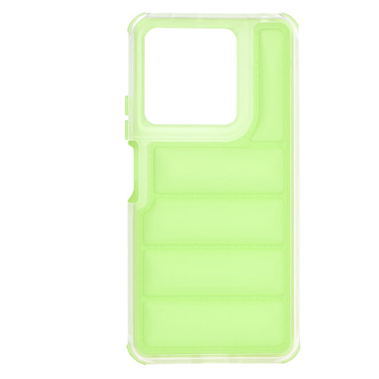 Ovitek za Xiaomi Redmi Note 13 5G, Techsuit, Wave Shield, Zelen