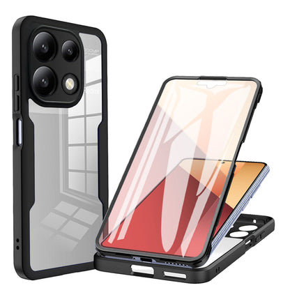 Ovitek za Xiaomi Redmi Note 13 Pro 4G / Poco M6 Pro 4G, Techsuit, ColorVerse 360, Črn