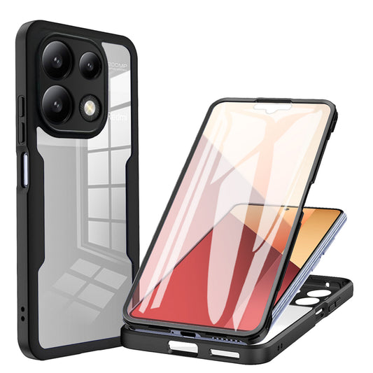 Ovitek za Xiaomi Redmi Note 13 Pro 4G / Poco M6 Pro 4G, Techsuit, ColorVerse 360, Črn