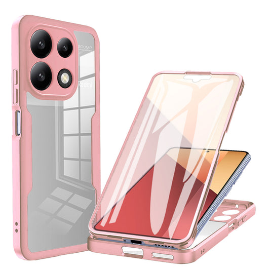 Ovitek za Xiaomi Redmi Note 13 Pro 4G / Poco M6 Pro 4G, Techsuit, ColorVerse 360, Roza