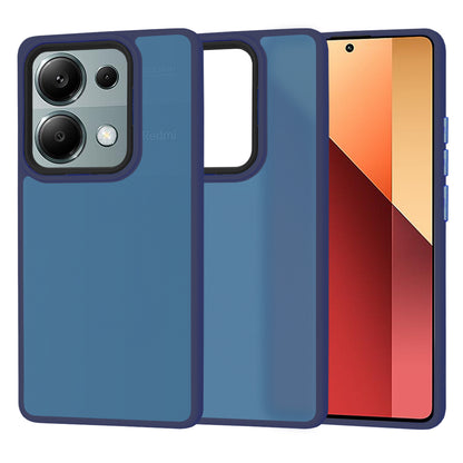 Ovitek za Xiaomi Redmi Note 13 Pro 4G / Poco M6 Pro 4G, Techsuit, HaloFrost, temno moder