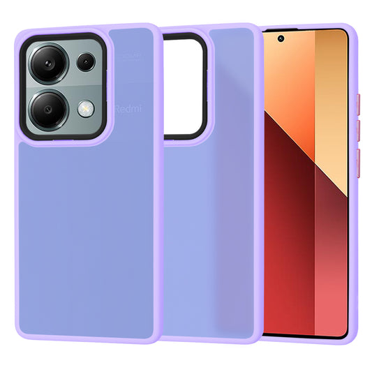 Ovitek za Xiaomi Redmi Note 13 Pro 4G / Poco M6 Pro 4G, Techsuit, HaloFrost, Svetlo vijolična