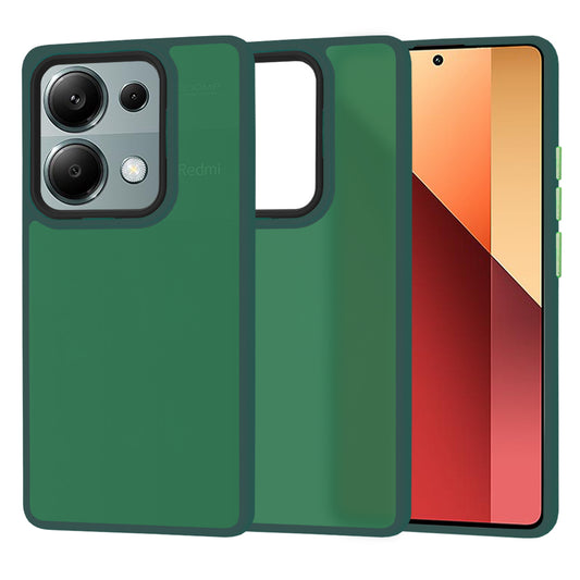 Ovitek za Xiaomi Redmi Note 13 Pro 4G / Poco M6 Pro 4G, Techsuit, HaloFrost, Zeleno