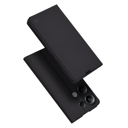 Ovitek za Xiaomi Redmi Note 13 Pro 4G / Poco M6 Pro 4G, Techsuit, Magskin Book, Črn