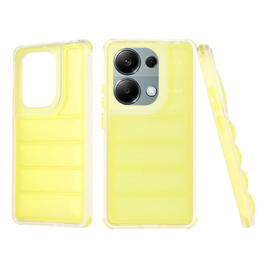 Ovitek za Xiaomi Redmi Note 13 Pro 4G / Poco M6 Pro 4G, Techsuit, Wave Shield, rumen