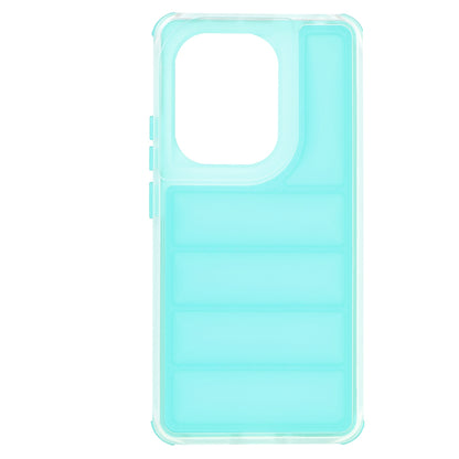 Case for Xiaomi Redmi Note 13 Pro 4G / Poco M6 Pro 4G, Techsuit, Wave Shield, Turquoise