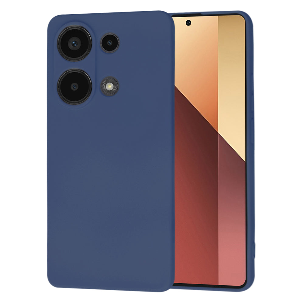 Ovitek za Xiaomi Redmi Note 13 Pro 4G / Poco M6 Pro 4G, Techsuit, SoftFlex, Mornarsko modra