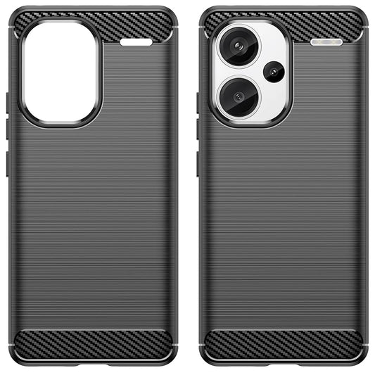 Ovitek za Xiaomi Redmi Note 13 Pro+, Techsuit, Karbon, Črn