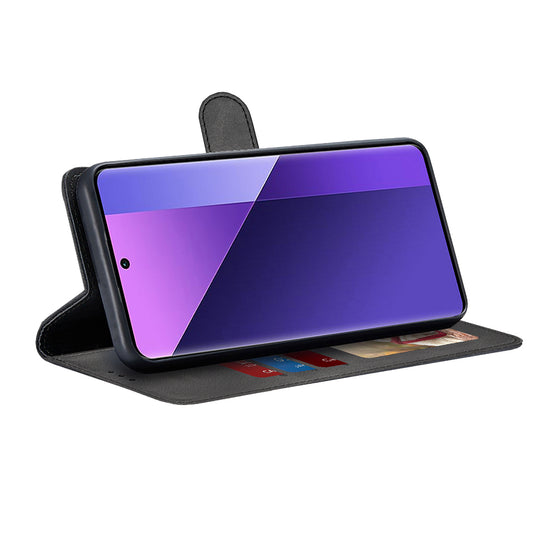 Ovitek za Xiaomi Redmi Note 13 Pro+, Techsuit, Diary Book, Črn