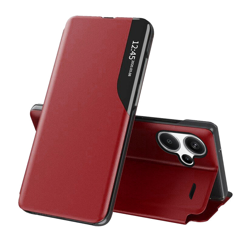 Ovitek za Xiaomi Redmi Note 13 Pro+, Techsuit, eFold, rdeč