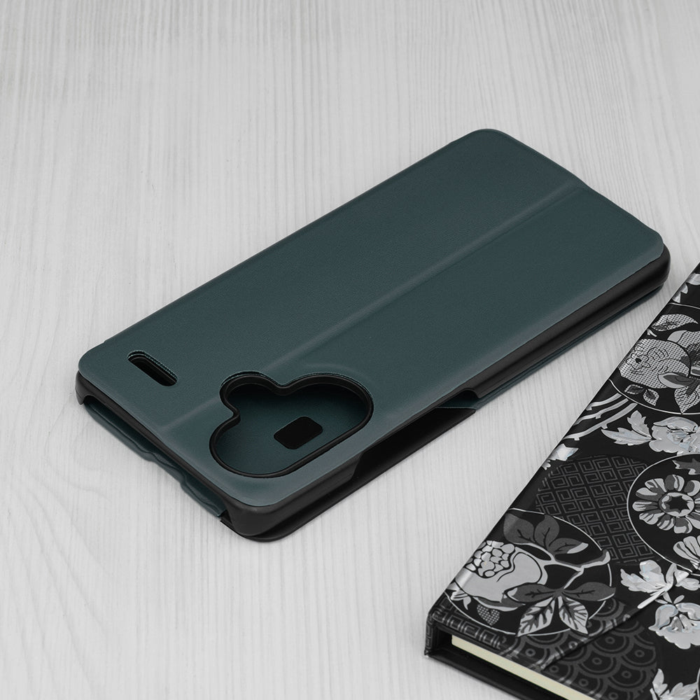 Ovitek za Xiaomi Redmi Note 13 Pro+, Techsuit, eFold, Zelen