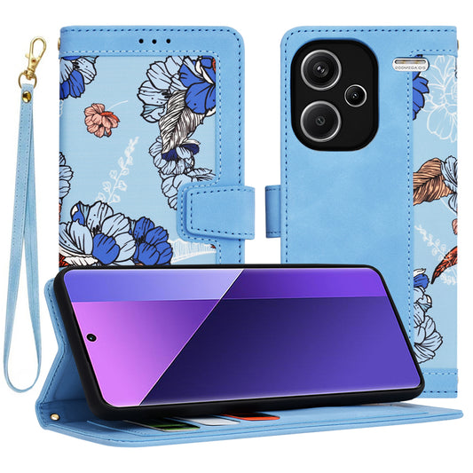 Ovitek za Xiaomi Redmi Note 13 Pro+, Techsuit, FlipCraft, modra
