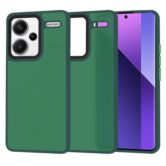 Ovitek za Xiaomi Redmi Note 13 Pro+, Techsuit, HaloFrost, Zelen
