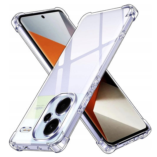 Ovitek za Xiaomi Redmi Note 13 Pro+, Techsuit, odporen na udarce, prozoren