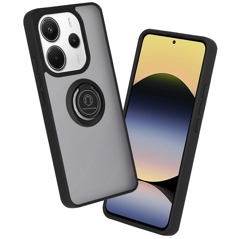 Ovitek za Xiaomi Redmi Note 14 4G (Regional), Techsuit, Glinth, Črn