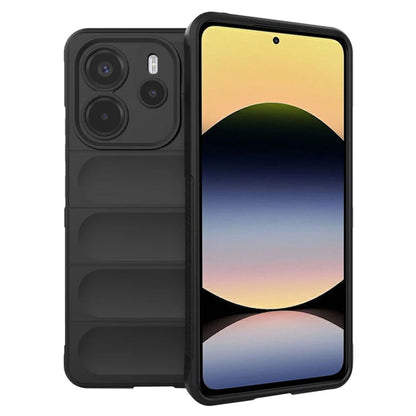 Ovitek za Xiaomi Redmi Note 14 4G (Regional), Techsuit, Magic Shield, Črn