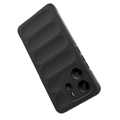 Ovitek za Xiaomi Redmi Note 14 4G (Regional), Techsuit, Magic Shield, Črn