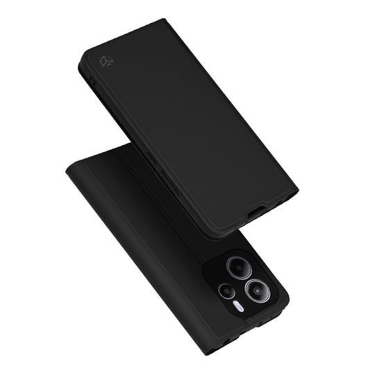 Ovitek za Xiaomi Redmi Note 14 4G (Regional), Techsuit, Magskin Book, Črn