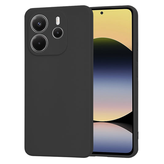 Ovitek za Xiaomi Redmi Note 14 4G (Regional), Techsuit, SoftFlex, Črn