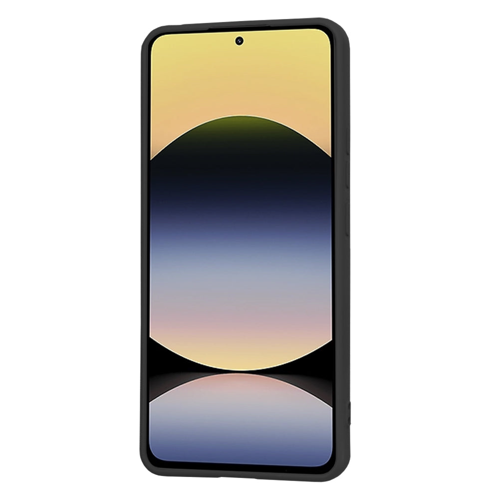 Ovitek za Xiaomi Redmi Note 14 4G (Regional), Techsuit, SoftFlex, Črn