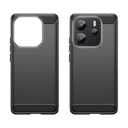 Ovitek za Xiaomi Redmi Note 14 4G (Standard), Techsuit, Karbon, Črn