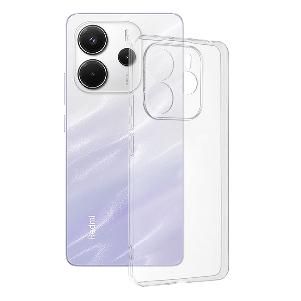 Ovitek za Xiaomi Redmi Note 14 4G (Standard), Techsuit, Jasno, Prosojno