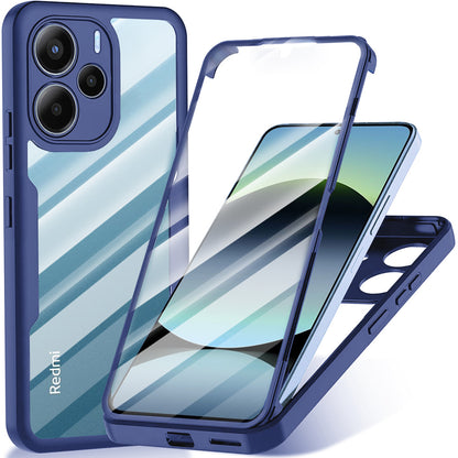 Ovitek za Xiaomi Redmi Note 14 4G (Standard), Techsuit, ColorVerse 360, Modra
