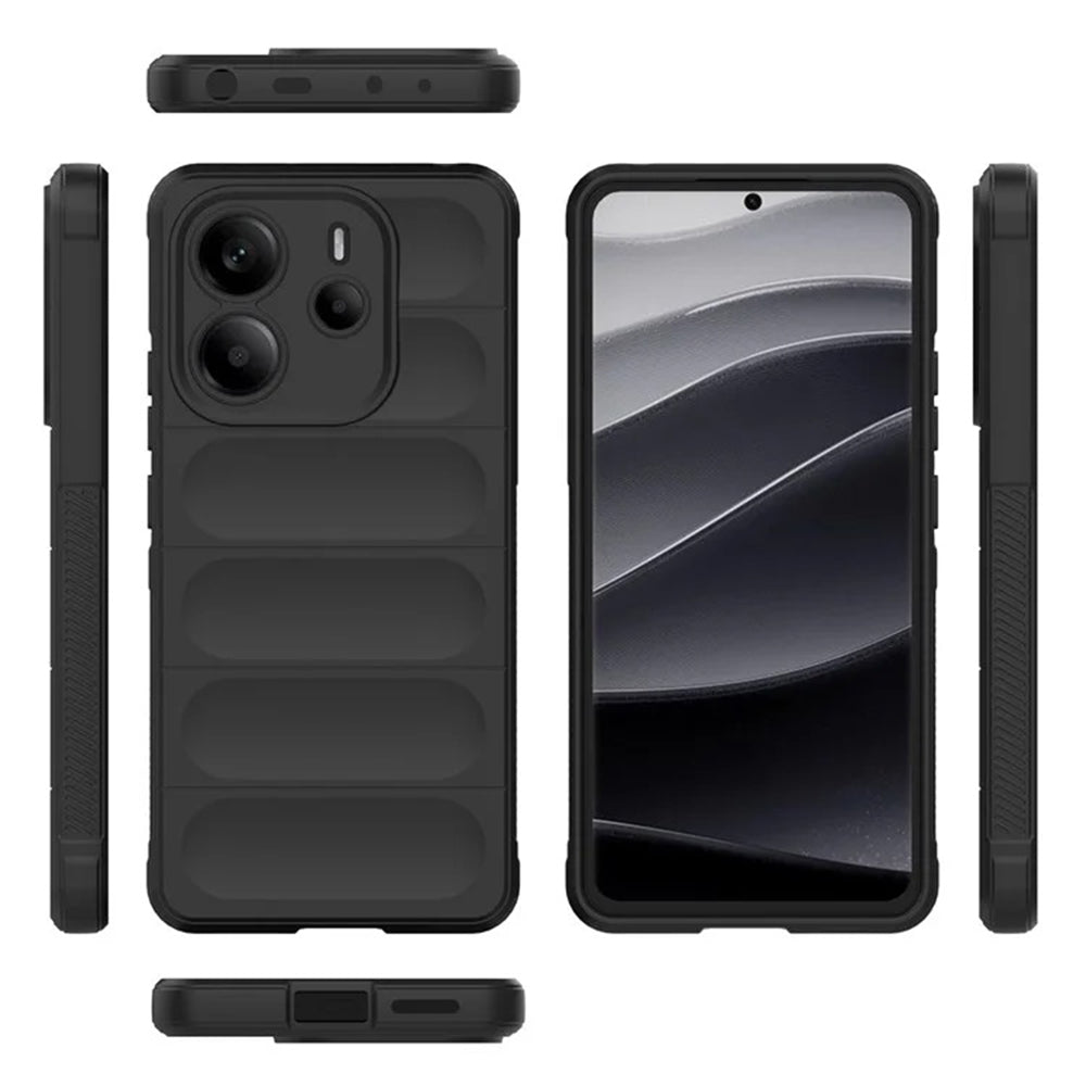 Ovitek za Xiaomi Redmi Note 14 4G (Standard), Techsuit, Magic Shield, Črn
