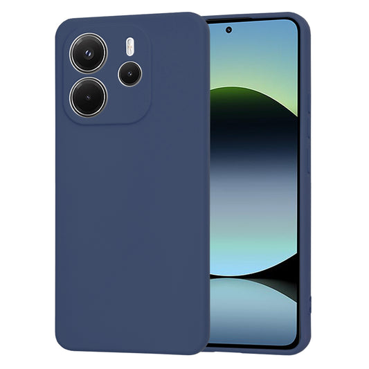 Ovitek za Xiaomi Redmi Note 14 4G (Standard), Techsuit, SoftFlex, Temno moder